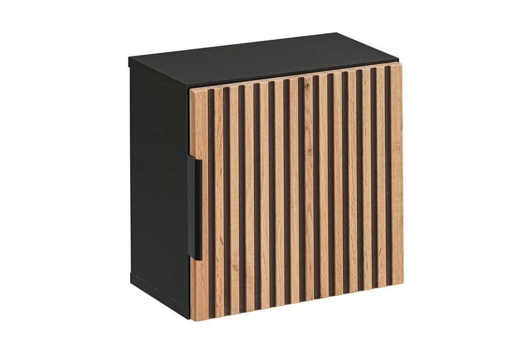Badmöbel-Set - Xilo X - mit Möbelwaschbecken, Hochschrank & Spiegel - ROYAL24_MARKT