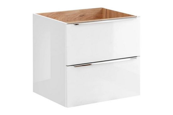 Waschbeckenschrank - Capri White - Intelligente Lösungen für stilvolle Badezimmerorganisation.