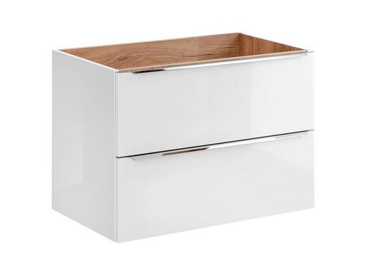 Waschbeckenschrank - Capri White - Intelligente Lösungen für stilvolle Badezimmerorganisation.