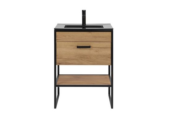 Badmöbel-Set - Brooklin - Eleganz und Einfachheit in einem flexiblen, vielseitigen Design. - Milaros Markt