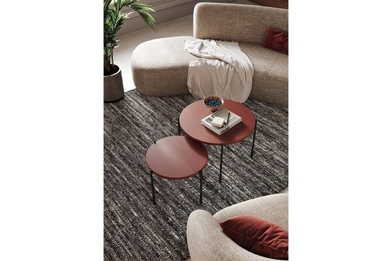 Beistelltische 64 cm, 49 cm - SONATIA - Ein moderner Hingucker, der Stil und Funktionalität vereint.