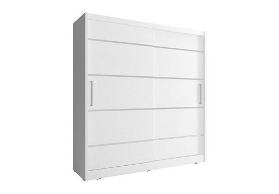 Kleiderschrank 200 cm - OLA - Luxuriöses Design für Ihre Kleidung.