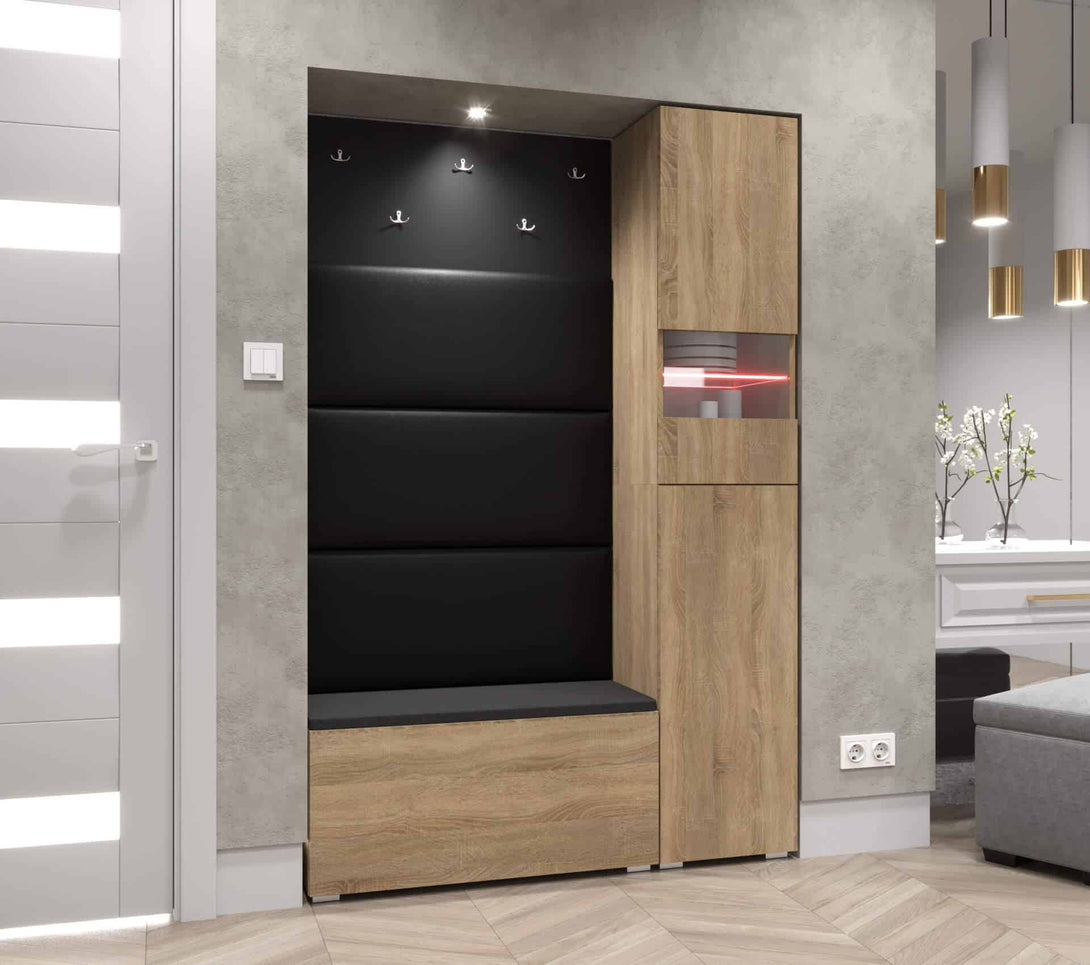 Garderobenschrank mit Beleuchtung Smart GF84