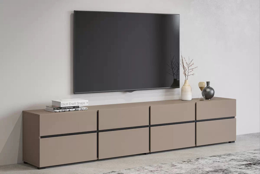 TV-Schrank - Cross - Geräumige für ordentliche Aufbewahrung und elegantes Design.