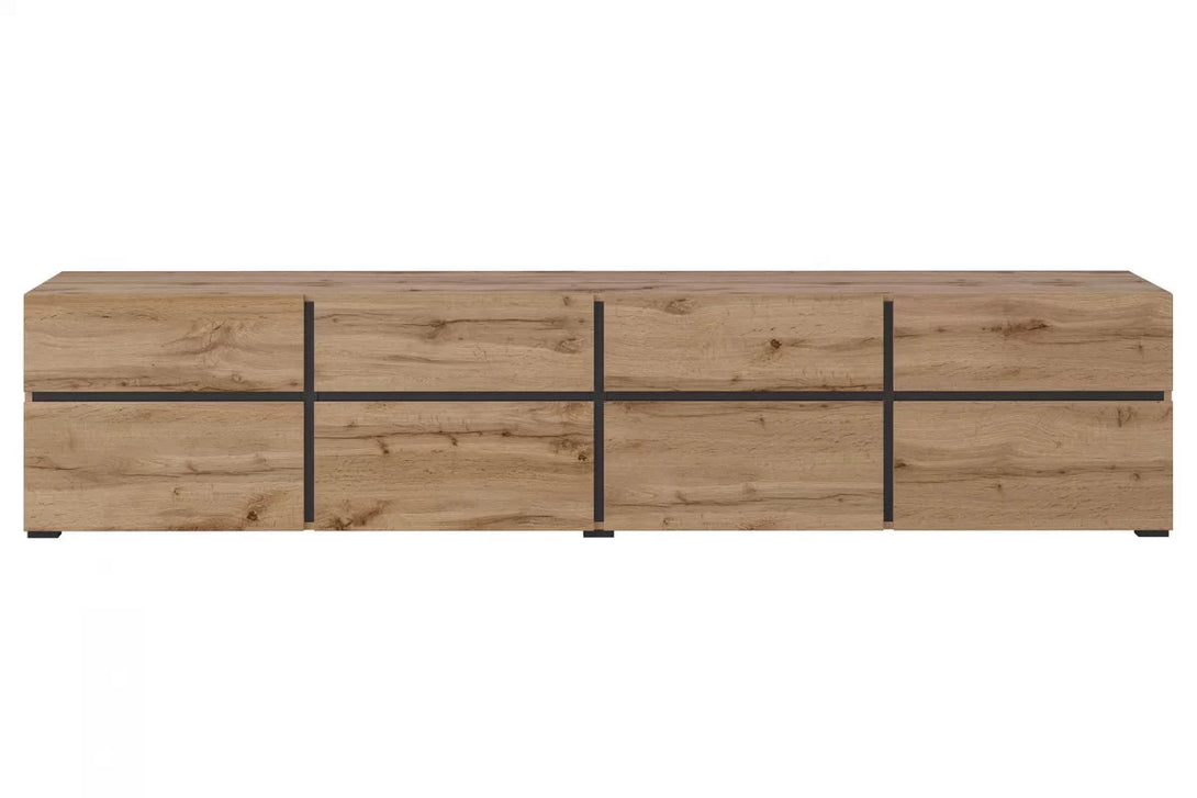 TV-Schrank - Cross - Geräumige für ordentliche Aufbewahrung und elegantes Design.