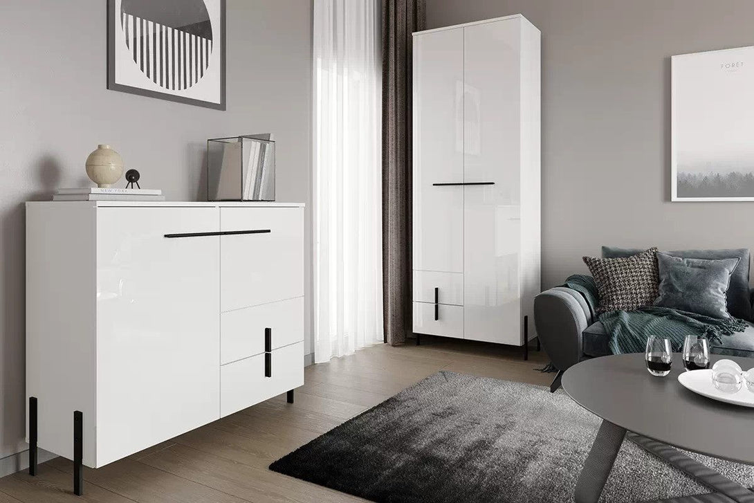 Kleiderschrank -  Nalor - Moderne Lösung für effiziente Aufbewahrung und schlankes Design. - ROYAL24_MARKT