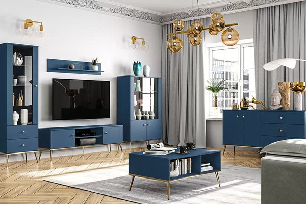 Wohnzimmer-Set - Naemo - Ein modernes , das Ihrem Zuhause Eleganz verleiht. - ROYAL24_MARKT