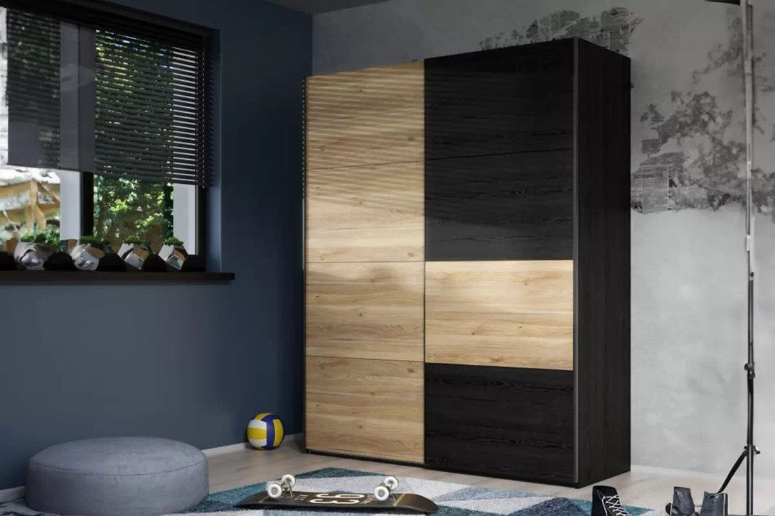 Kleiderschrank - Lya - Hochwertiges Design für elegante Einrichtung. - ROYAL24_MARKT