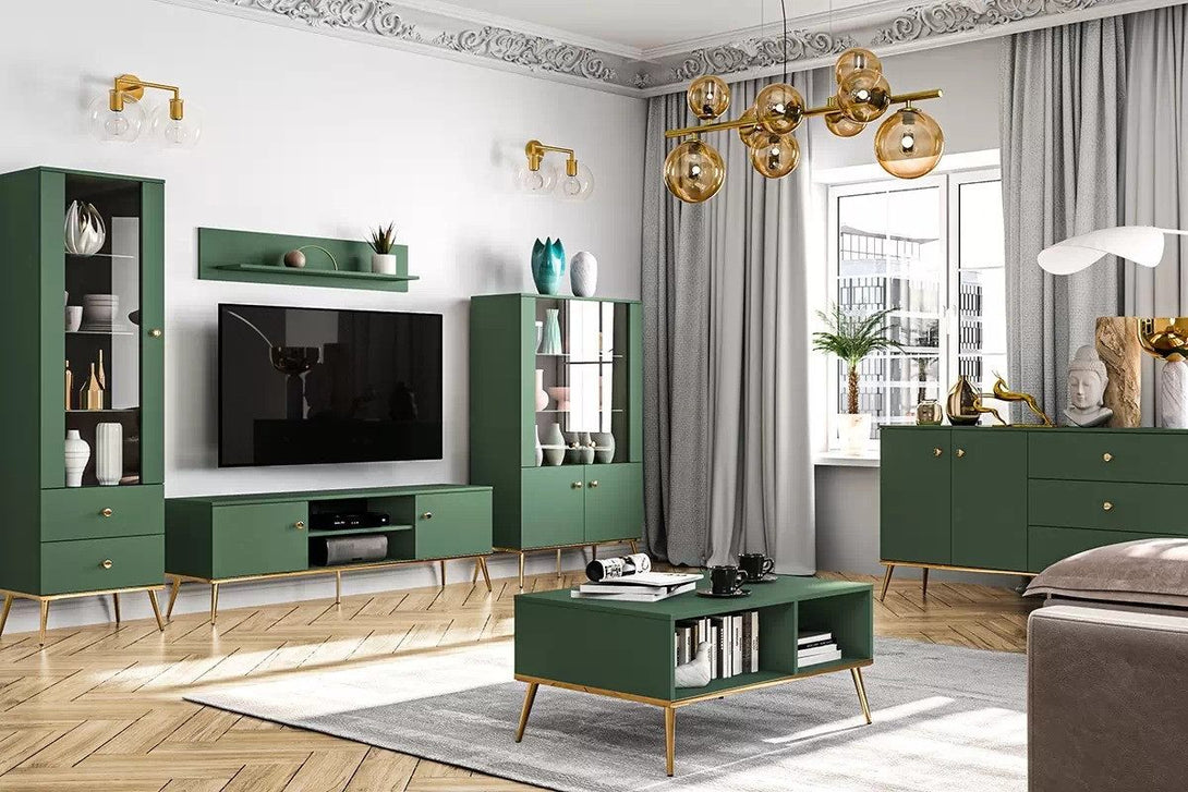 Vitrine - Euras - Praktische Vitrine mit Glasfronten. - ROYAL24_MARKT