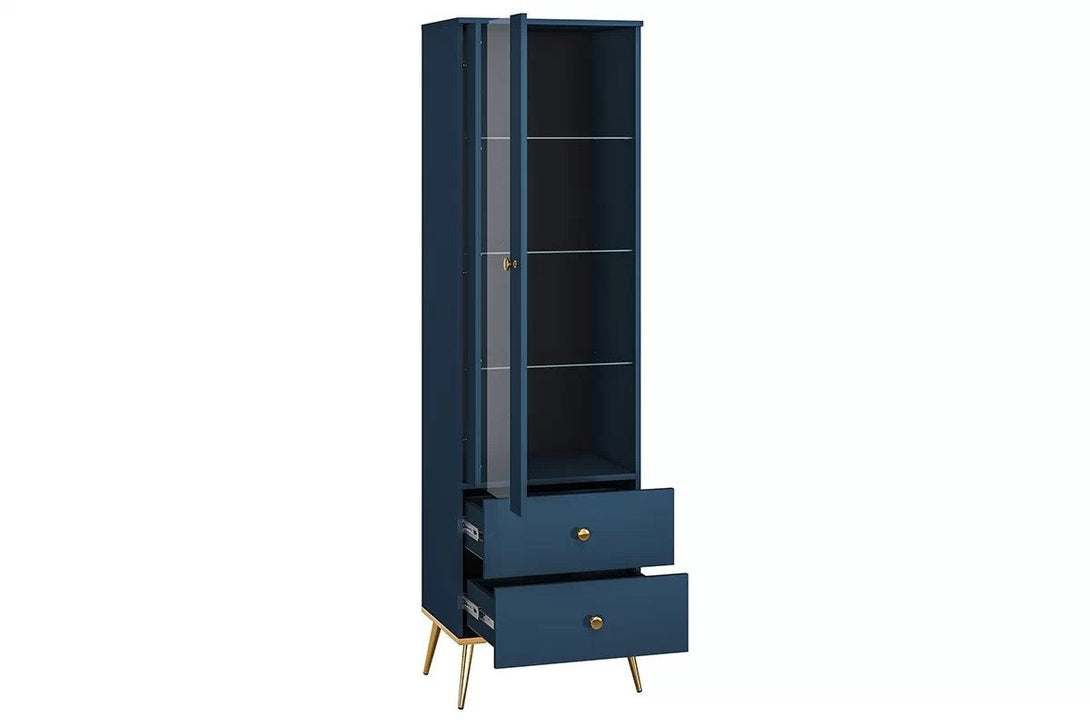 Vitrine - Naemo - Praktische Vitrine mit Glasfronten. - ROYAL24_MARKT
