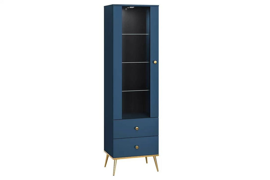 Vitrine - Naemo - Praktische Vitrine mit Glasfronten. - ROYAL24_MARKT